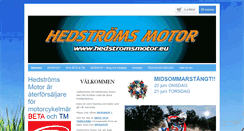 Desktop Screenshot of hedstromsmotor.eu