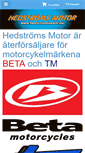 Mobile Screenshot of hedstromsmotor.eu